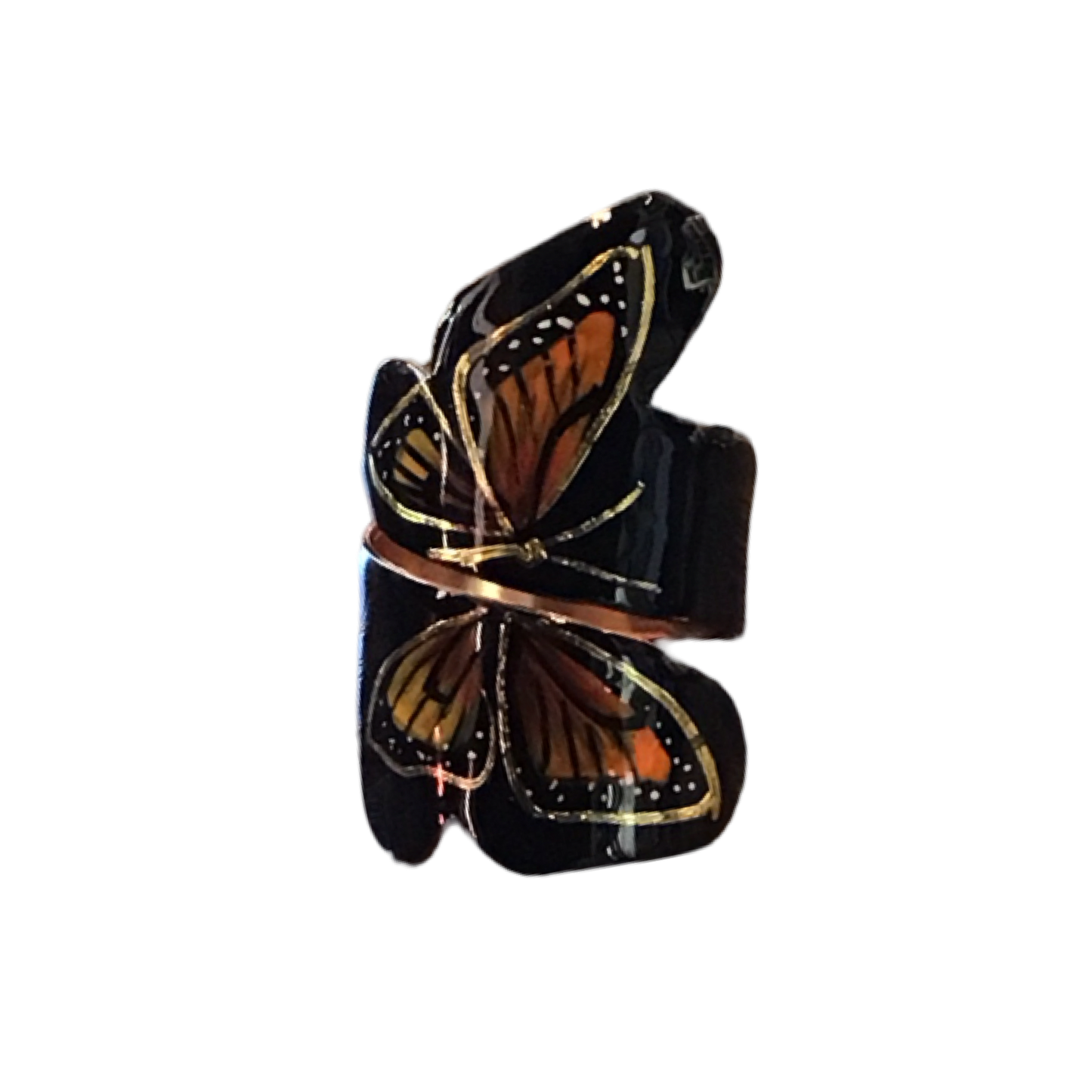 Hand-painted Adjustable Copper rings