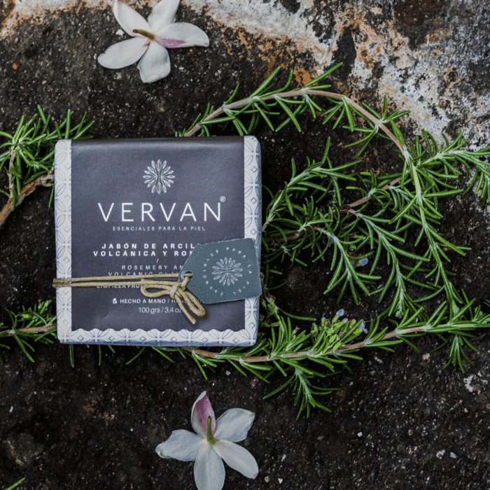 VER Volcanic Clay & Rosemary Artisan Soap