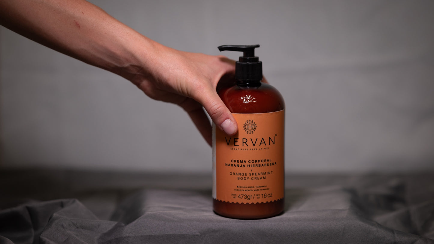 VER Orange and Spearmint Body Cream