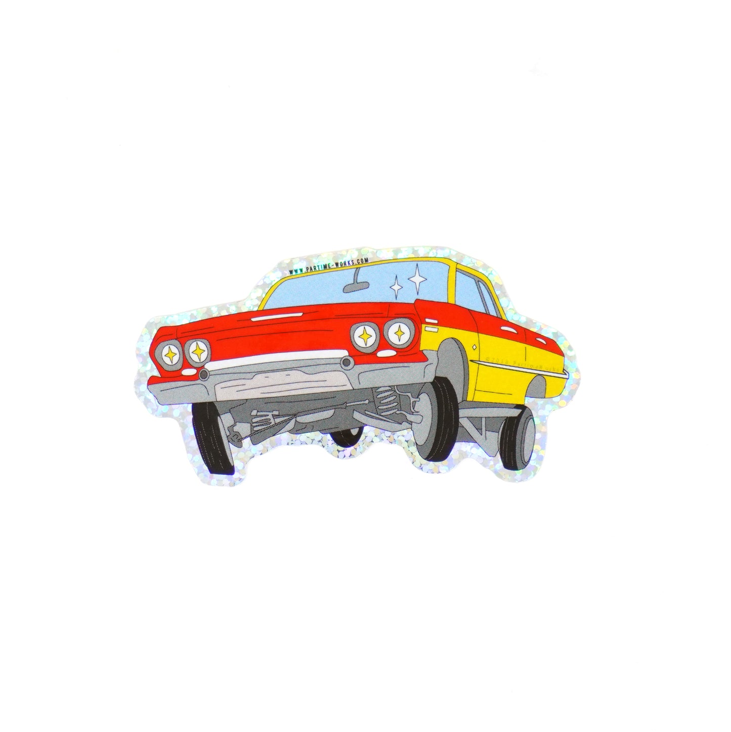 PW- Lowrider 3" Sticker