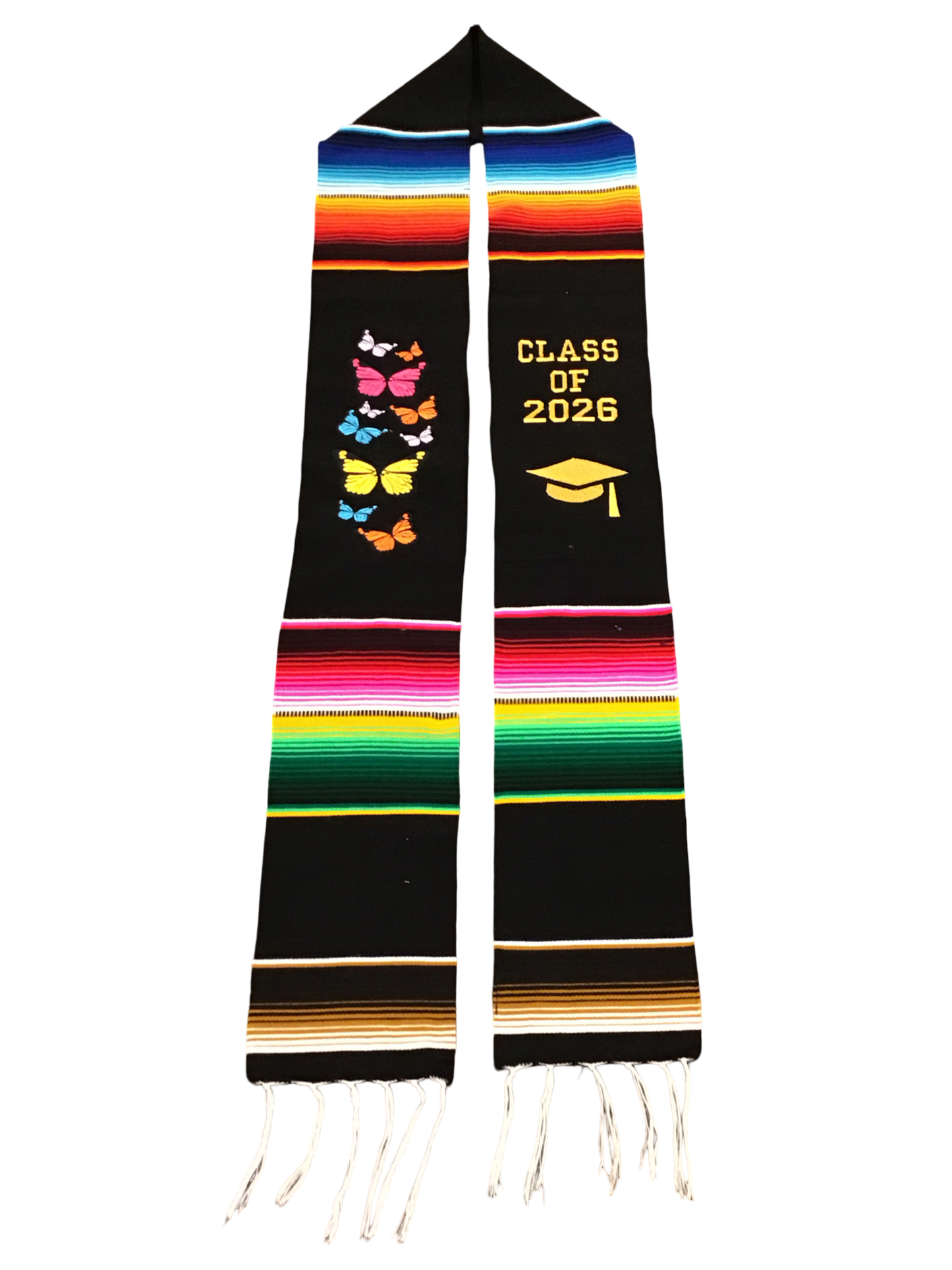 MM 2026 Mariposa Graduation Sash