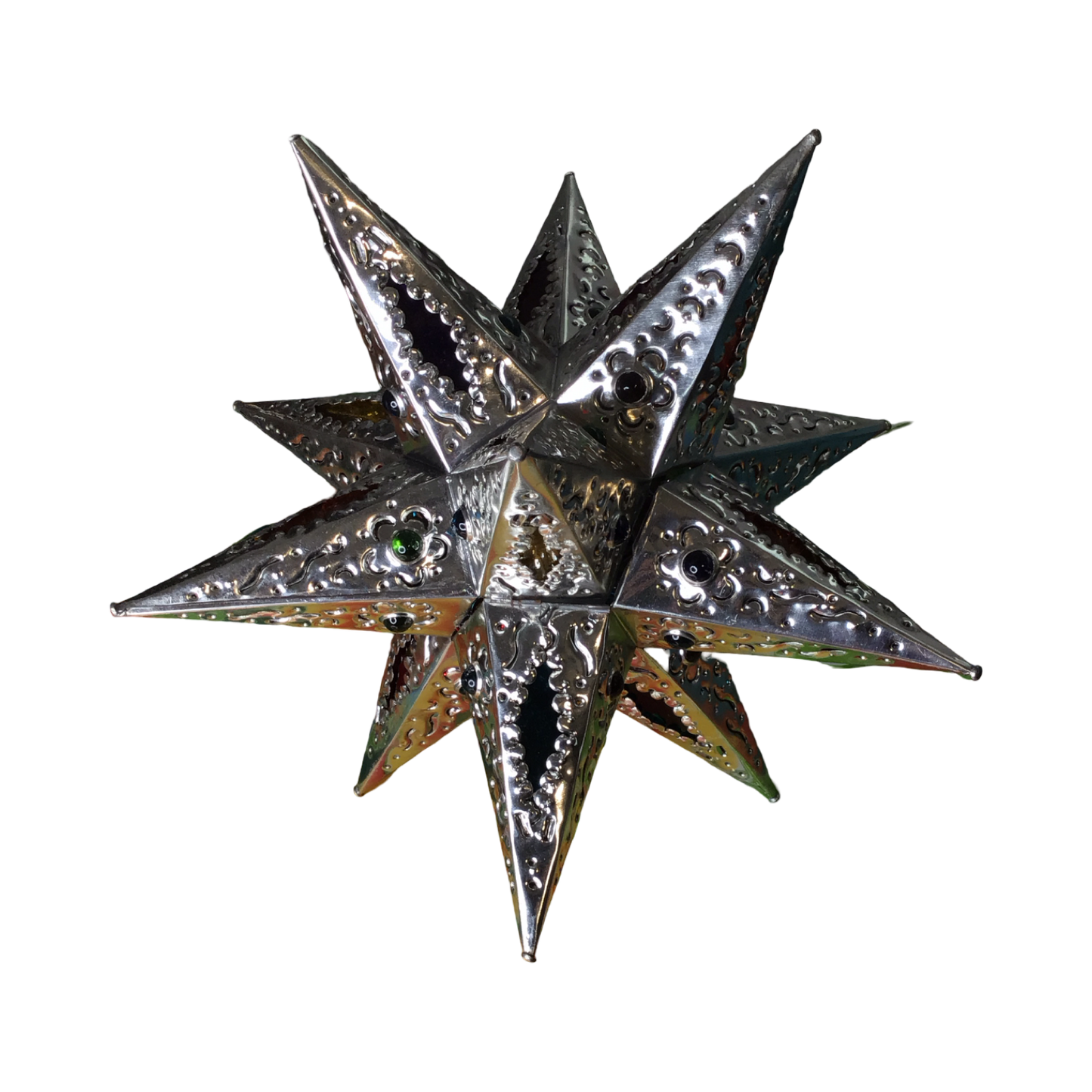 Stained Glass Tin Star