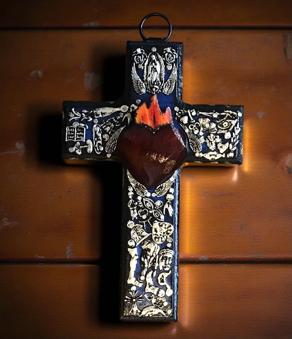 JA Milagro Wood Cross (Fancy)