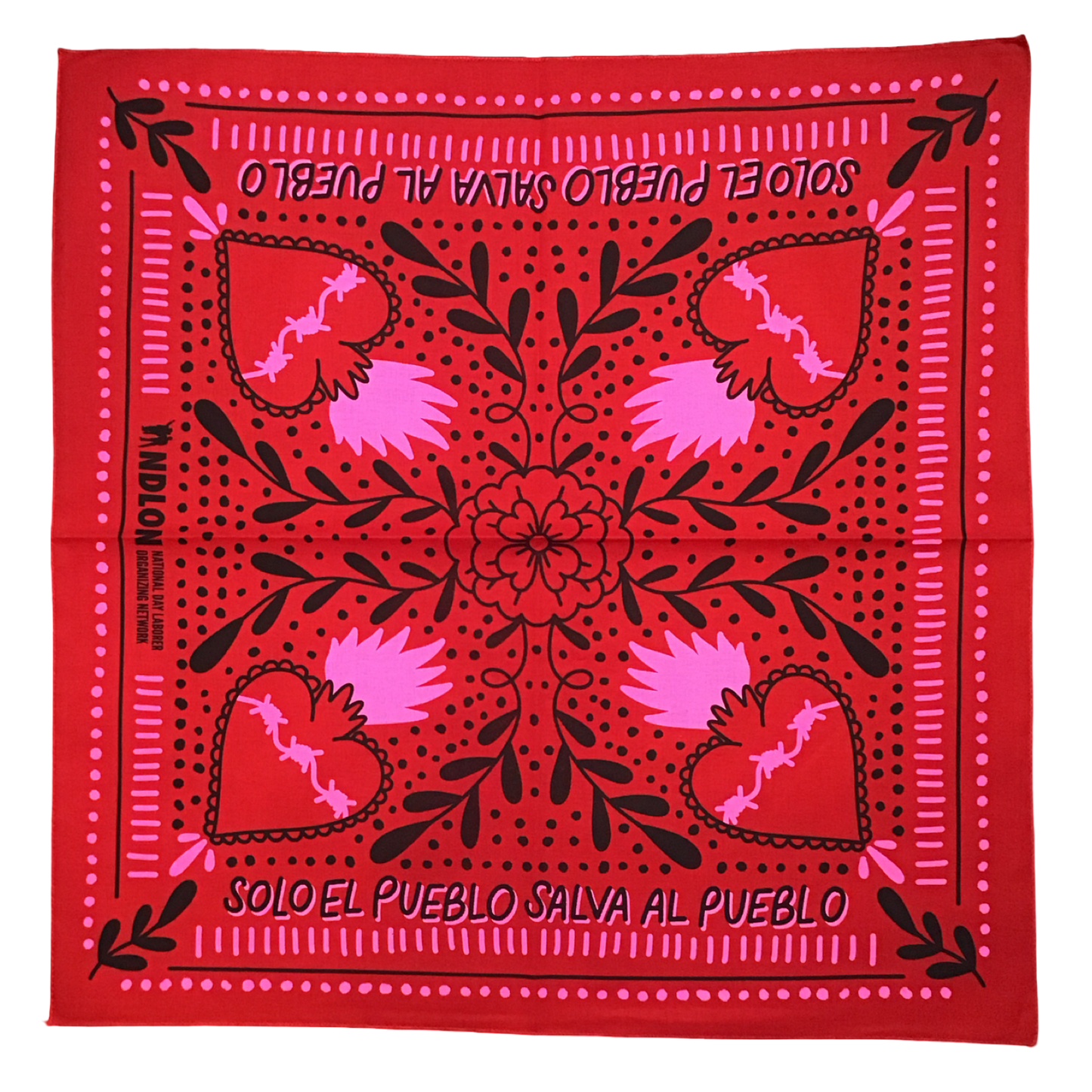 Paulyna Ardilla "Solo el pueblo salva al pueblo" Bandana