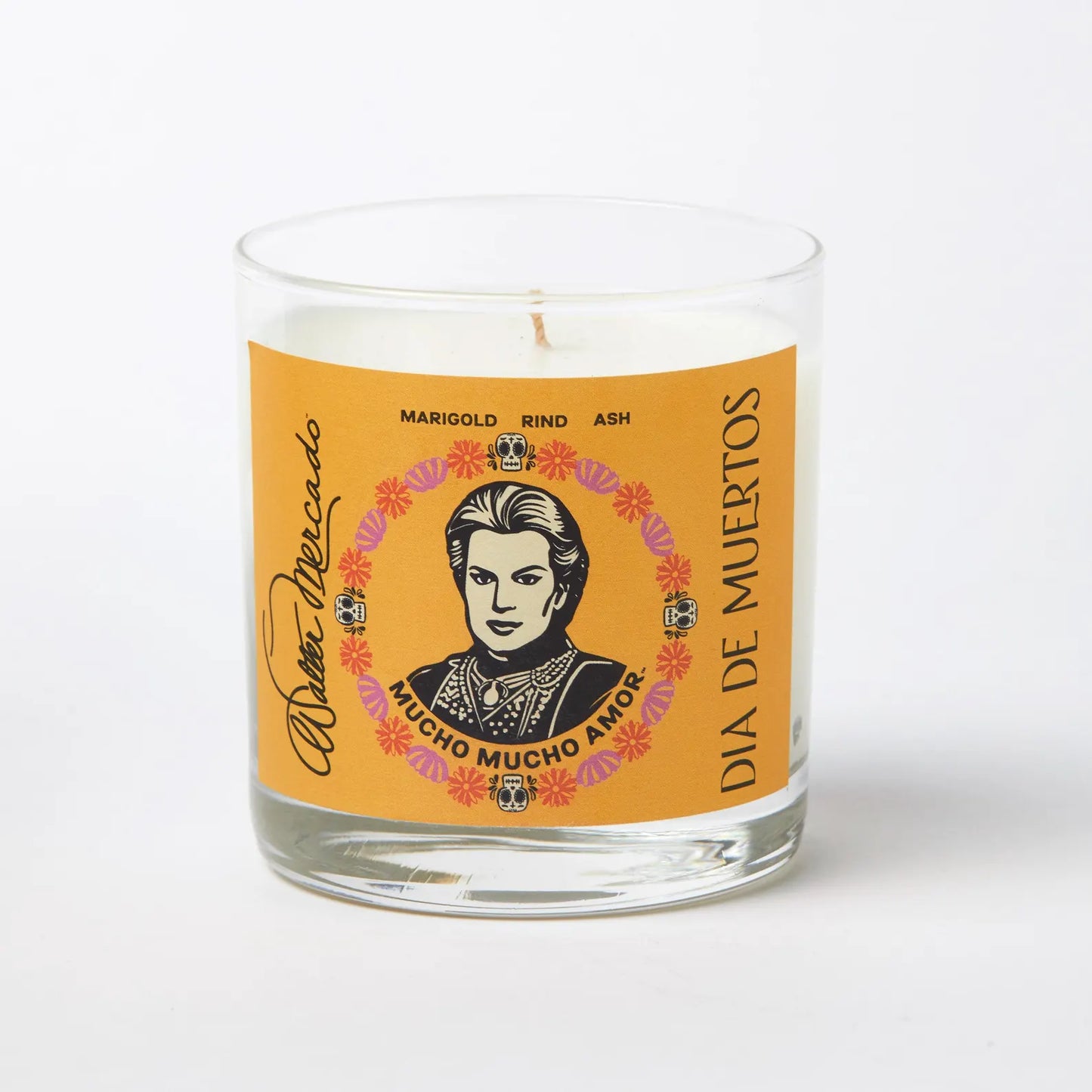 Dia de Muertos Walter Mercado Candle
