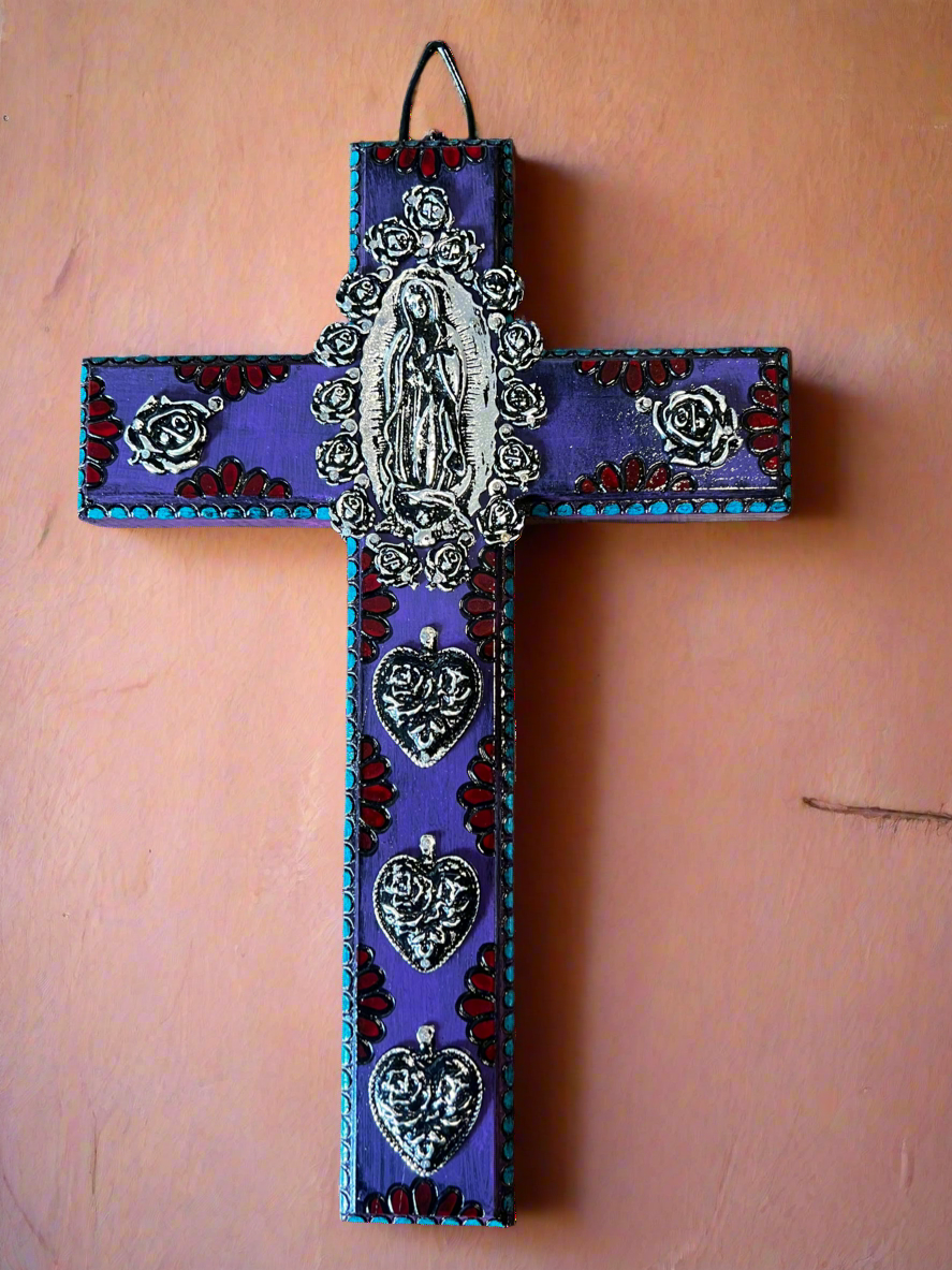 JA Milagro Wood Cross (Fancy)