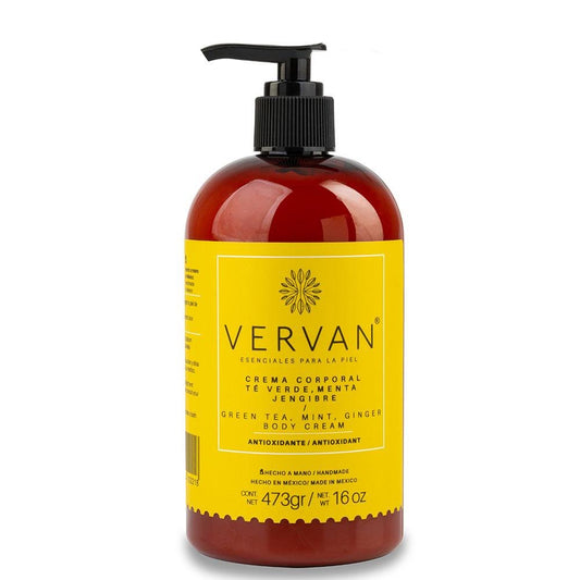 VER Green Tea, Mint, & Ginger Body Cream