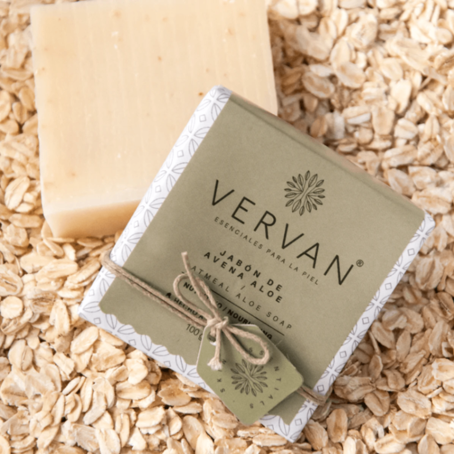 VER Oatmeal Aloe Vera Artisan Soap