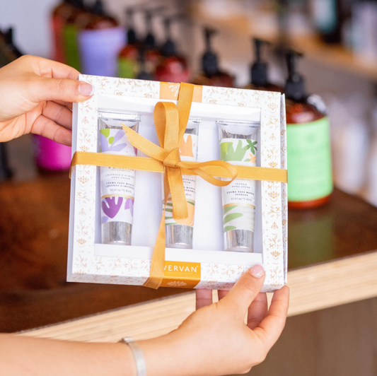 VER Hand Cream Trio Set-Lavender, Tangerine, Verbena