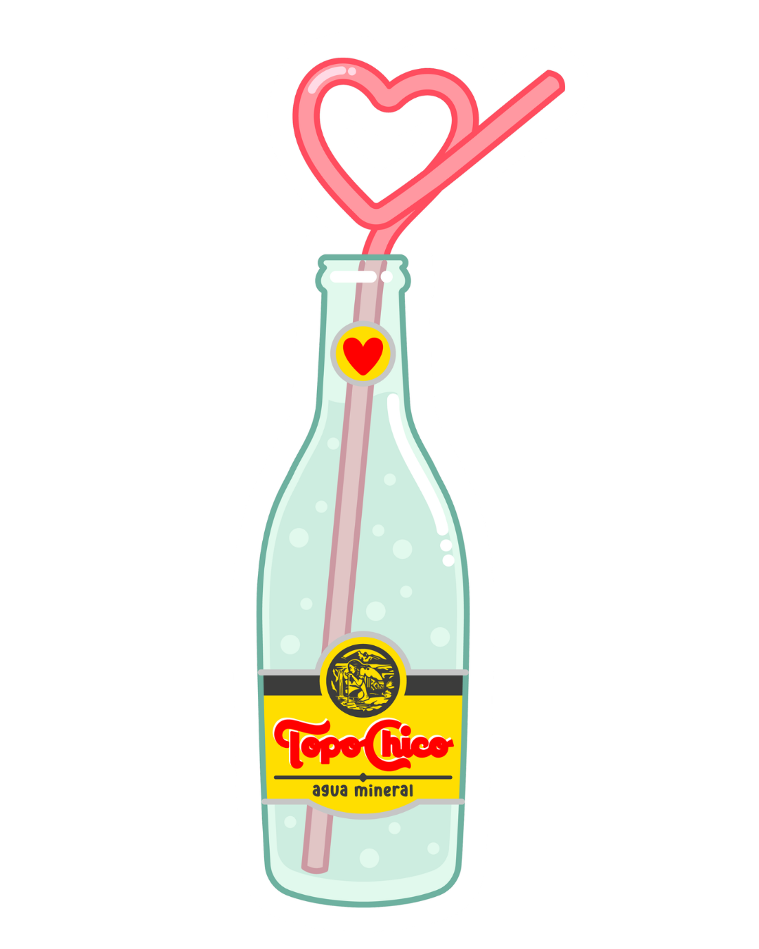 PS Topo Chico – Vinyl Sticker