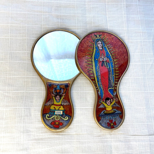 La Virgen - Hand Held Mirror