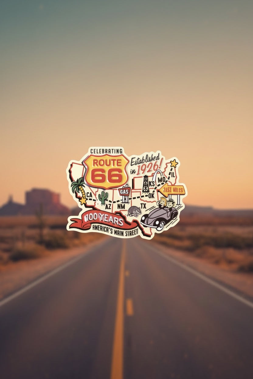 MM Route 66 Magnet 1