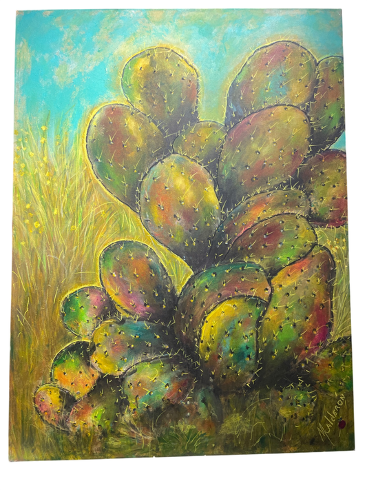 MC - California Cactus Canvas Art
