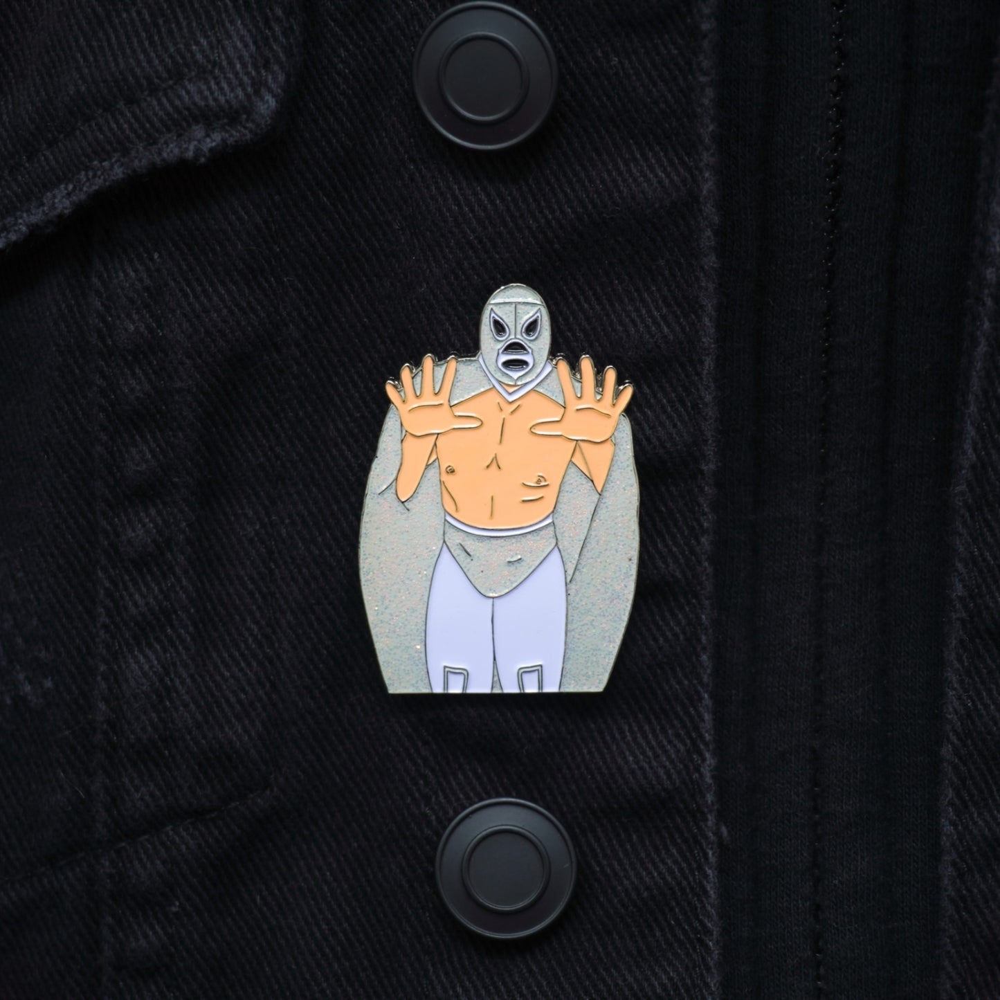 PW- El Santo Luchador Pin