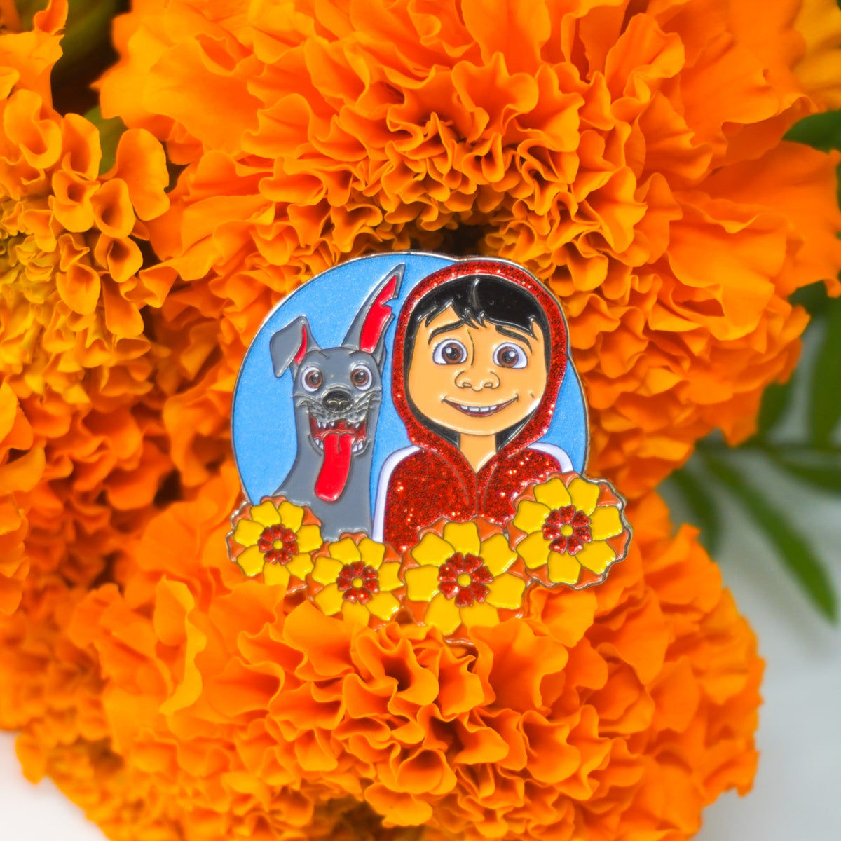 PW- Mejores Amigos Reales Pin