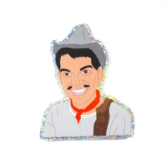 PW- Cantinflas 3" Sticker