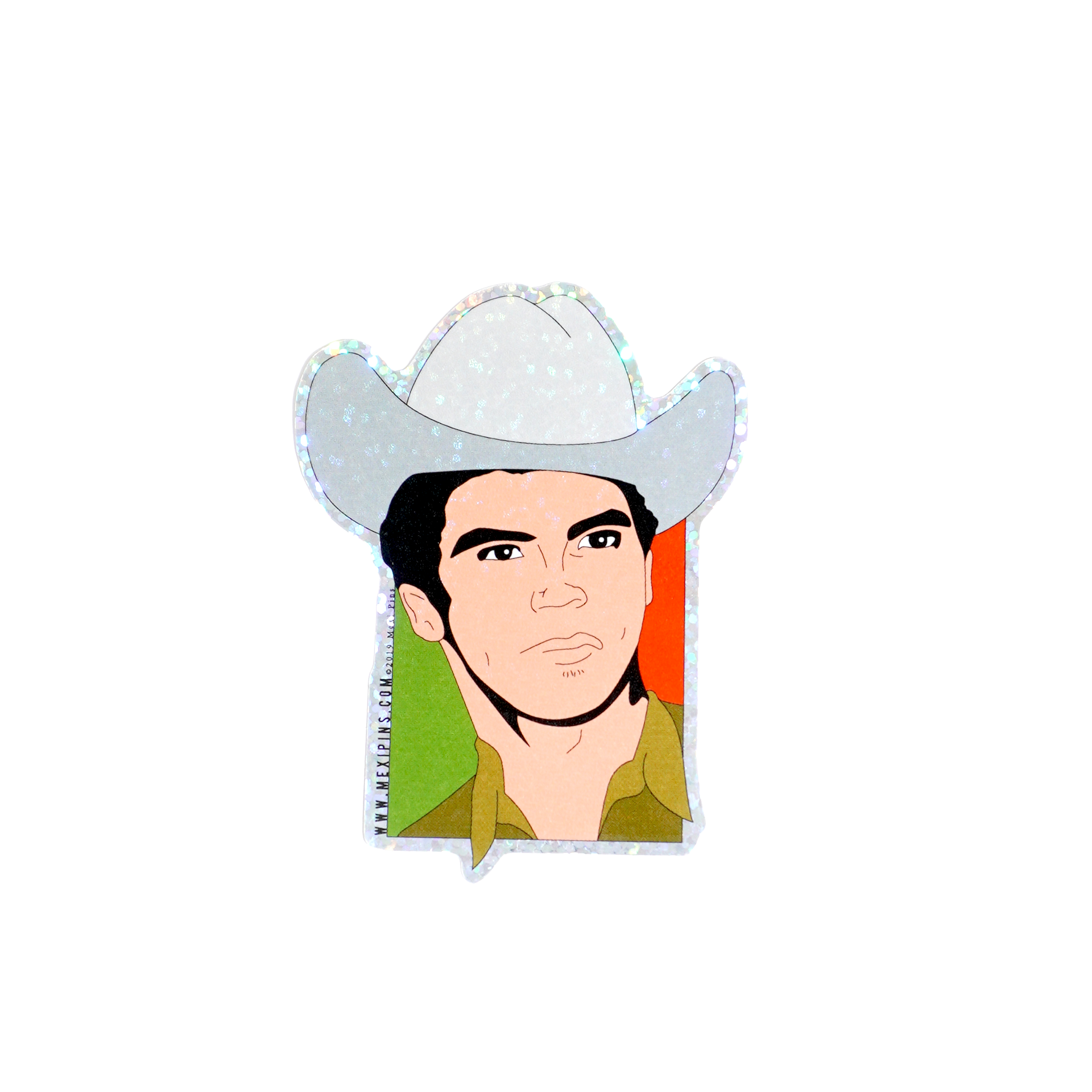PW- Chalino Sanchez 3" Sticker