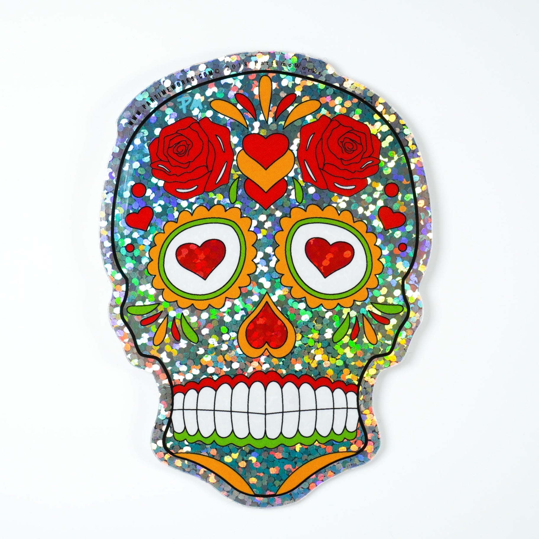 PW- Calavera Dulce (Sugar Skull) 3" Sticker