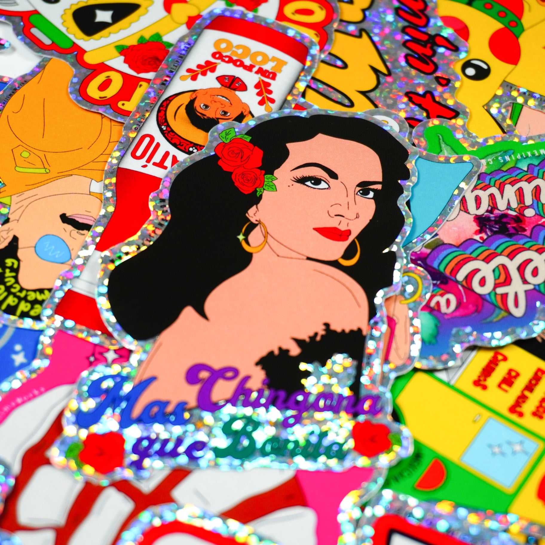 PW- Maria Felix -Más Chingona que Bonita 3" Sticker