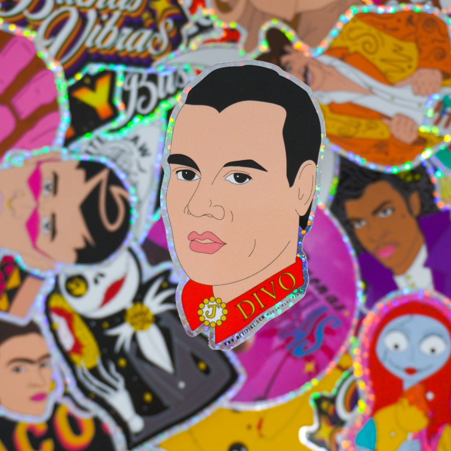 PW- Juan Gabriel El Divo 3" Sticker