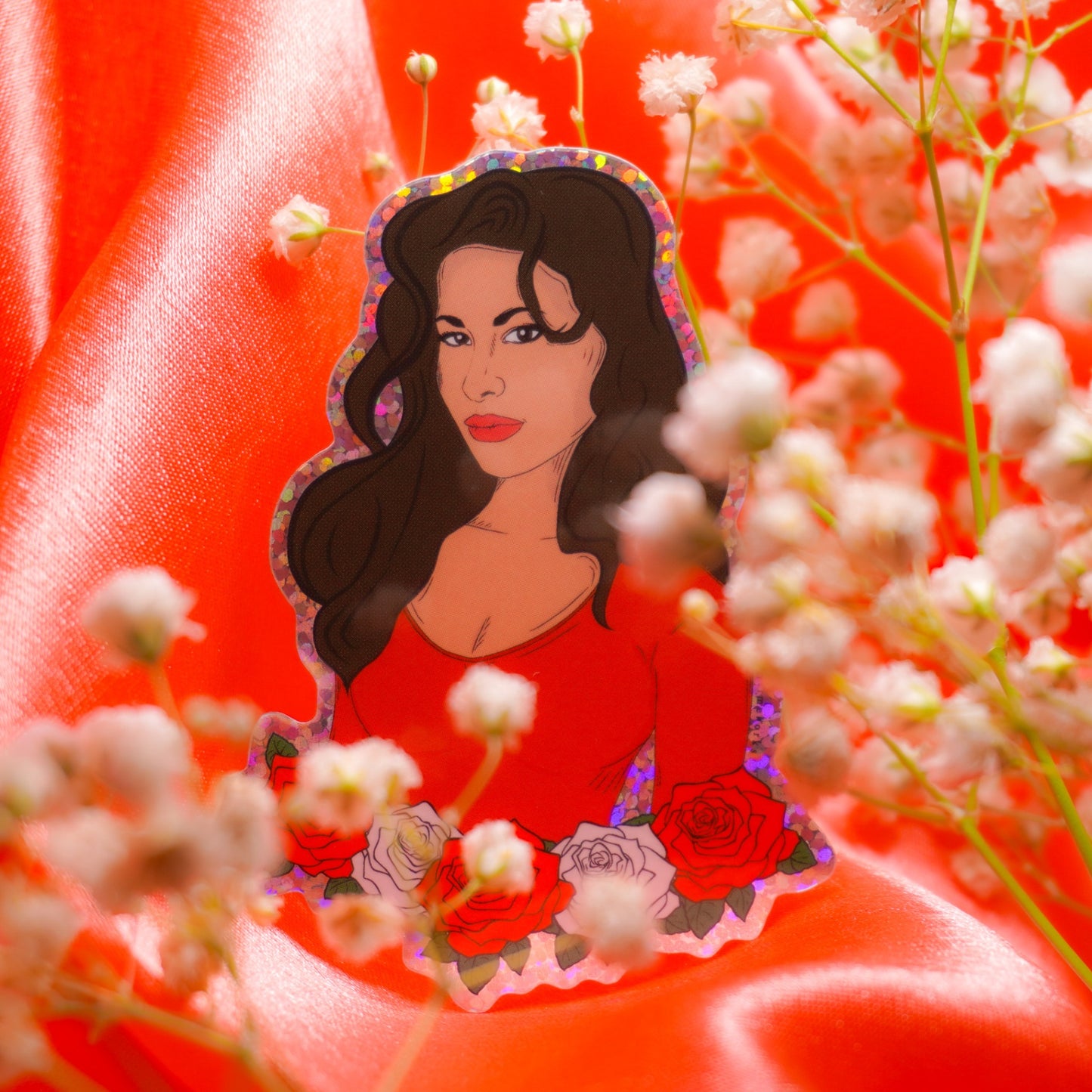 PW- La Bonita Selena 3" Sticker