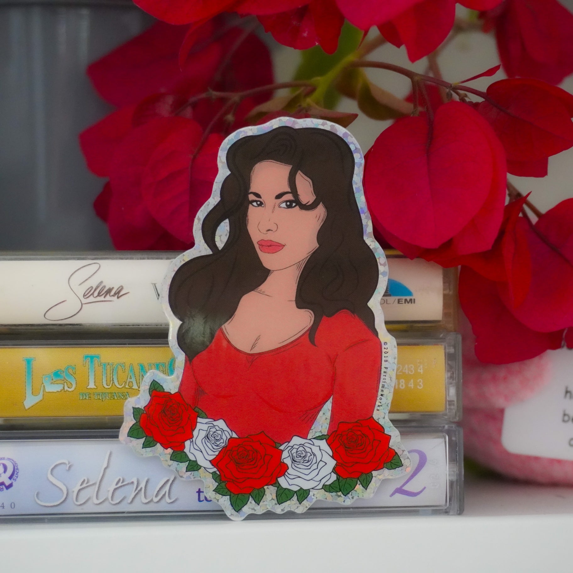 PW- La Bonita Selena 3" Sticker