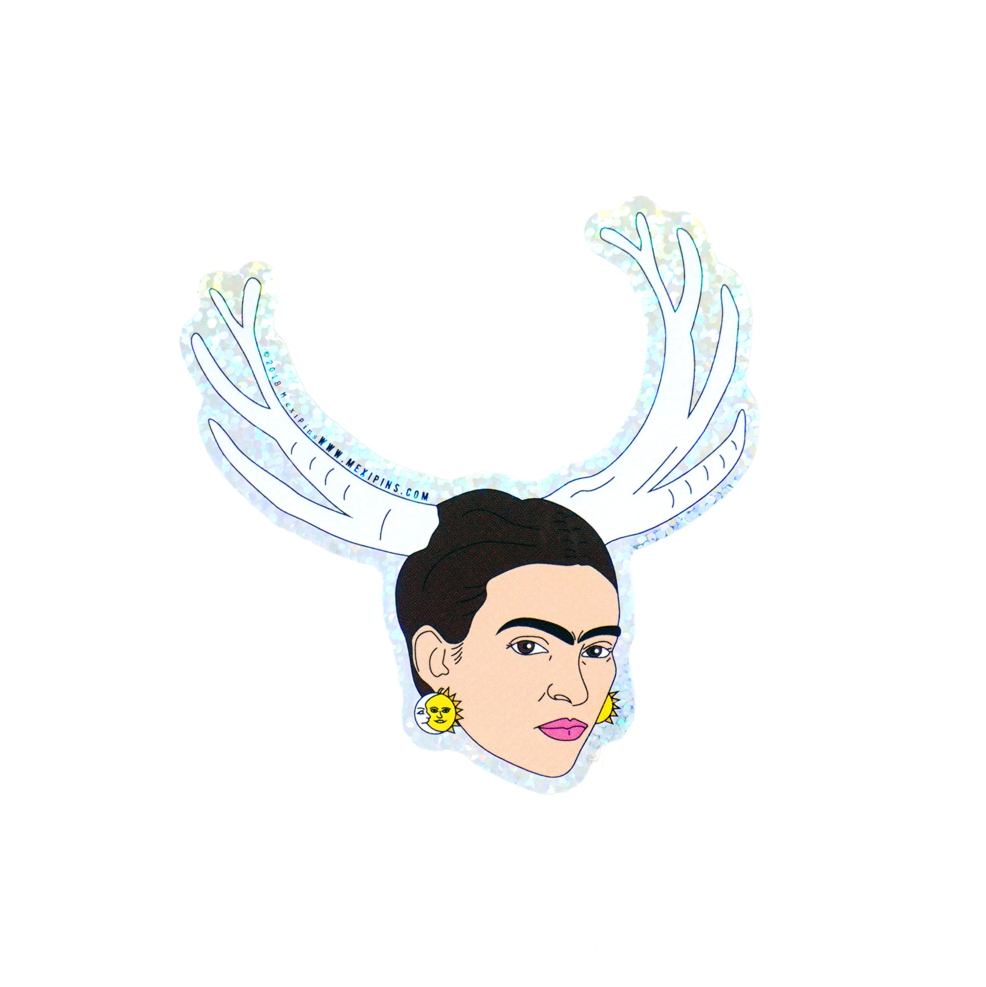 PW- Frida Fawn by Naure 3" Sticker