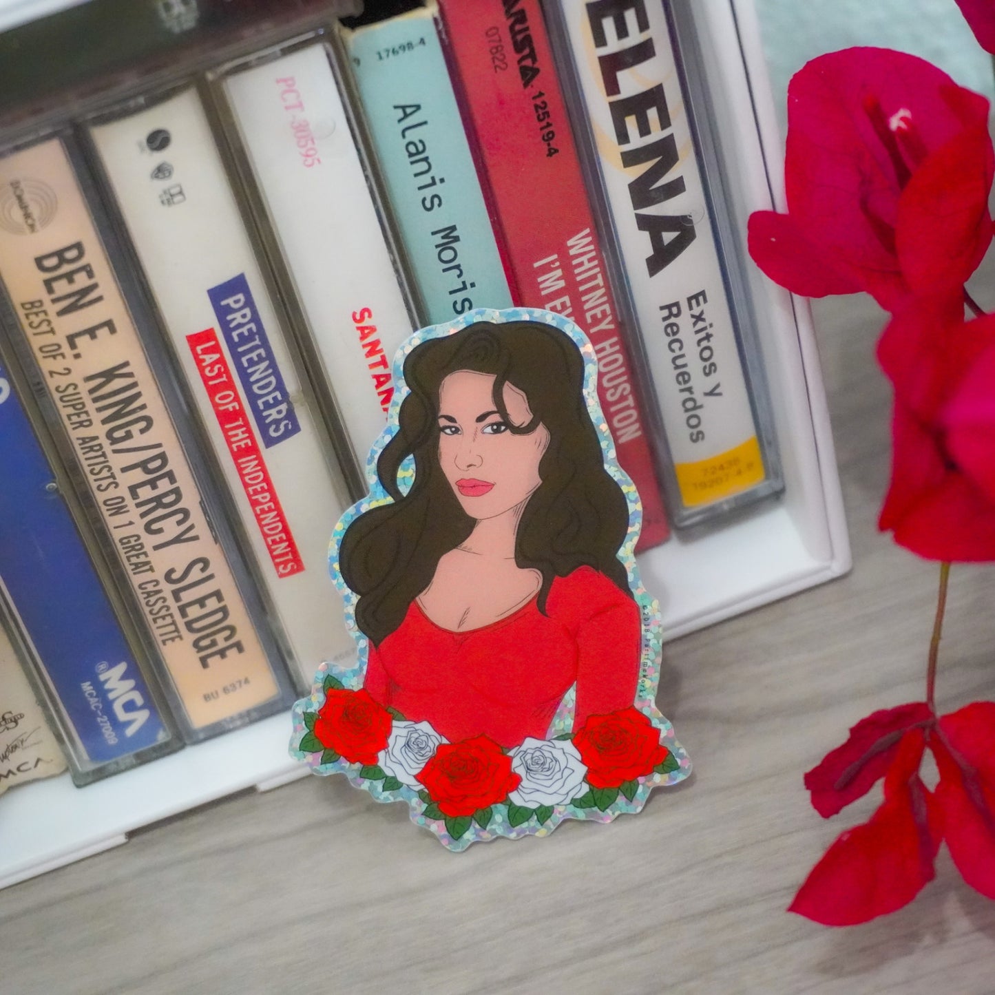 PW- La Bonita Selena 3" Sticker