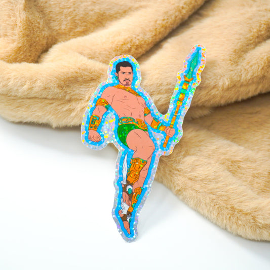 PW- Aqua Papi (Tenoch Huerta*) 3" Sticker