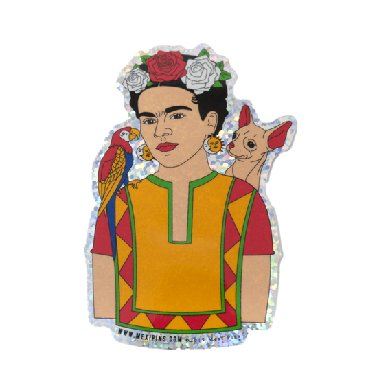 PW- Frida Con Amigos 3" Sticker