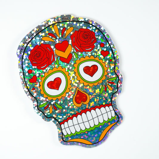 PW- Calavera Dulce (Sugar Skull) 3" Sticker