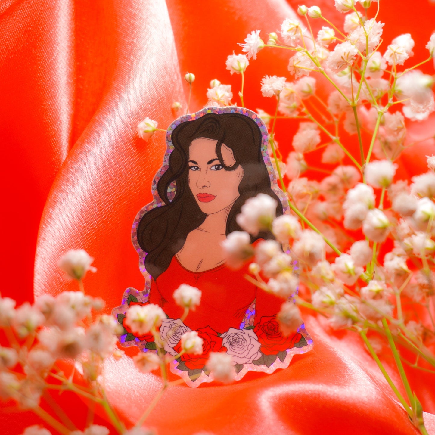 PW- La Bonita Selena 3" Sticker