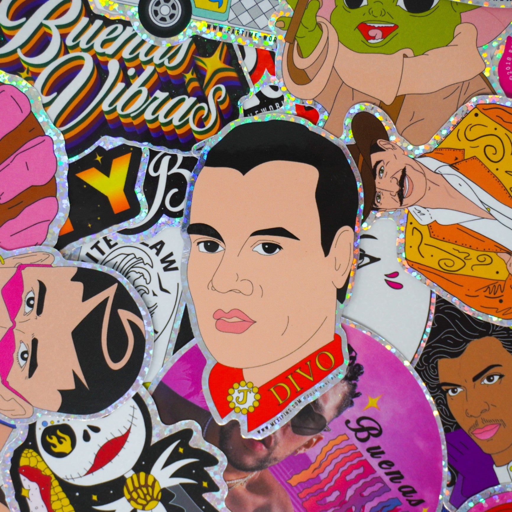 PW- Juan Gabriel El Divo 3" Sticker