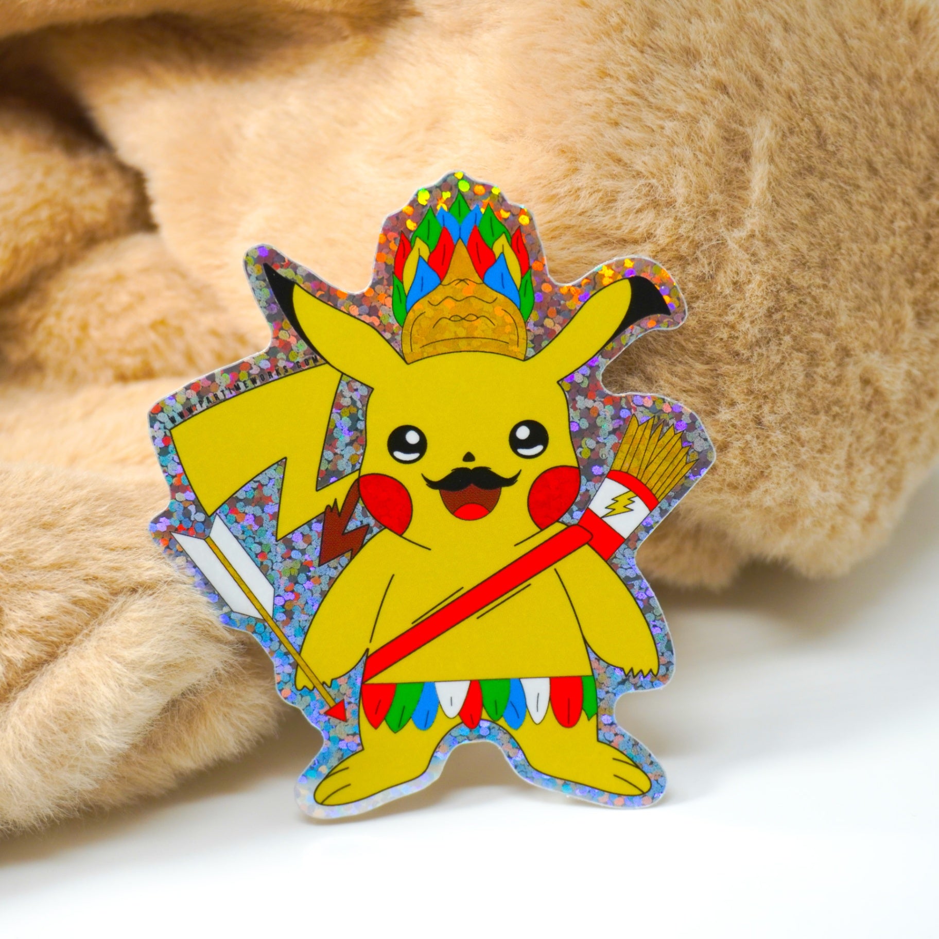 PW- Pikapache Sticker