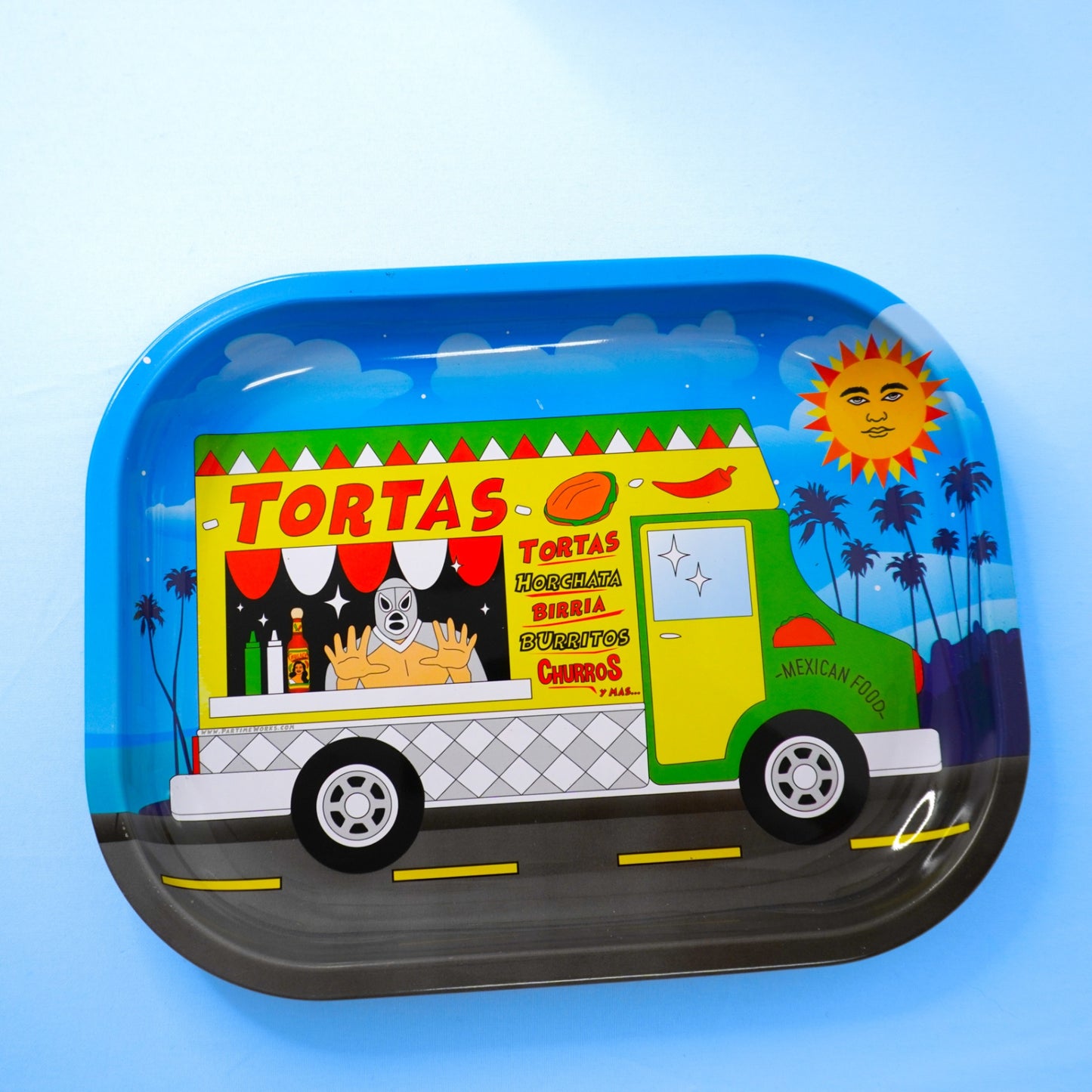 PW- Lonchera de Tortas el Santo Novelty Tray