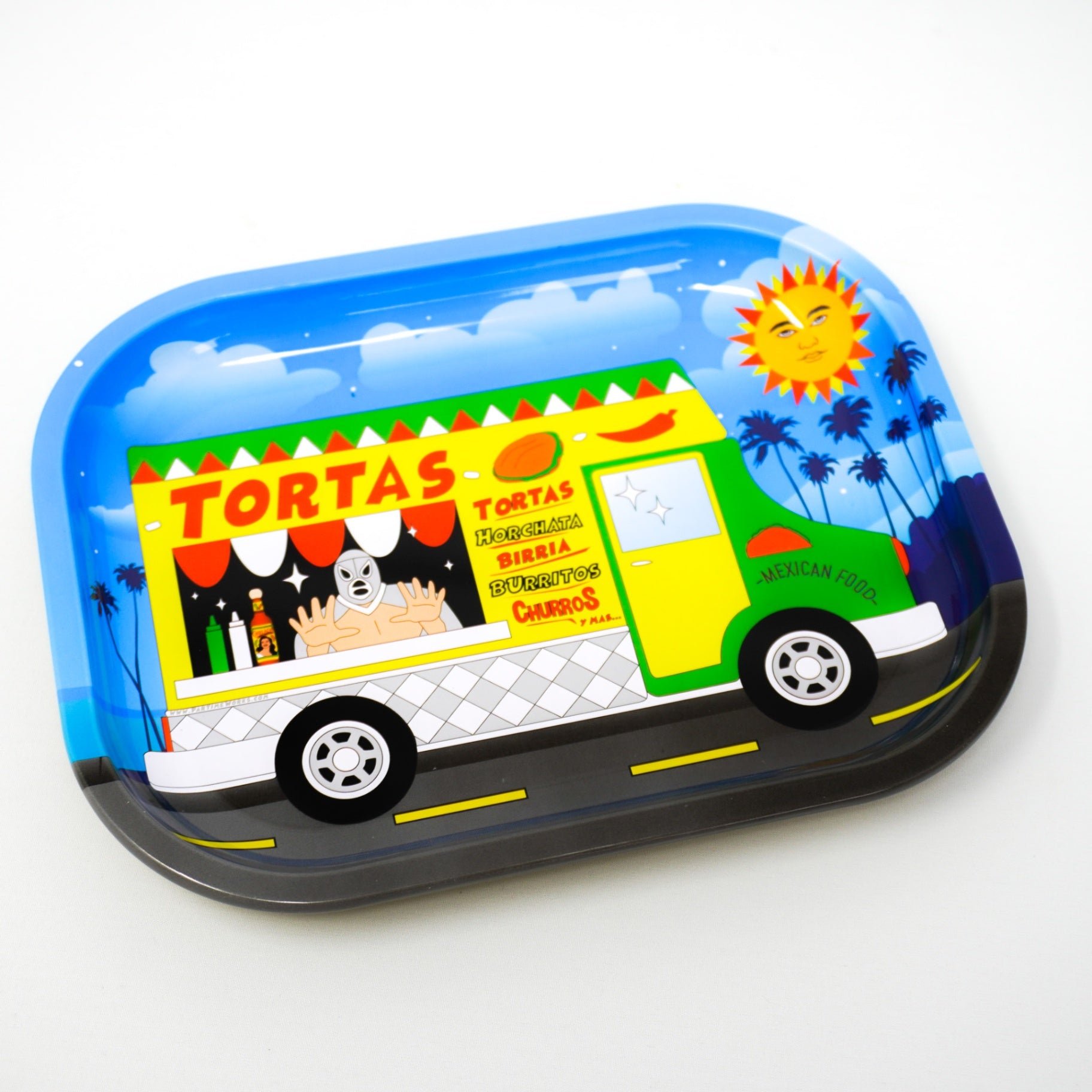PW- Lonchera de Tortas el Santo Novelty Tray