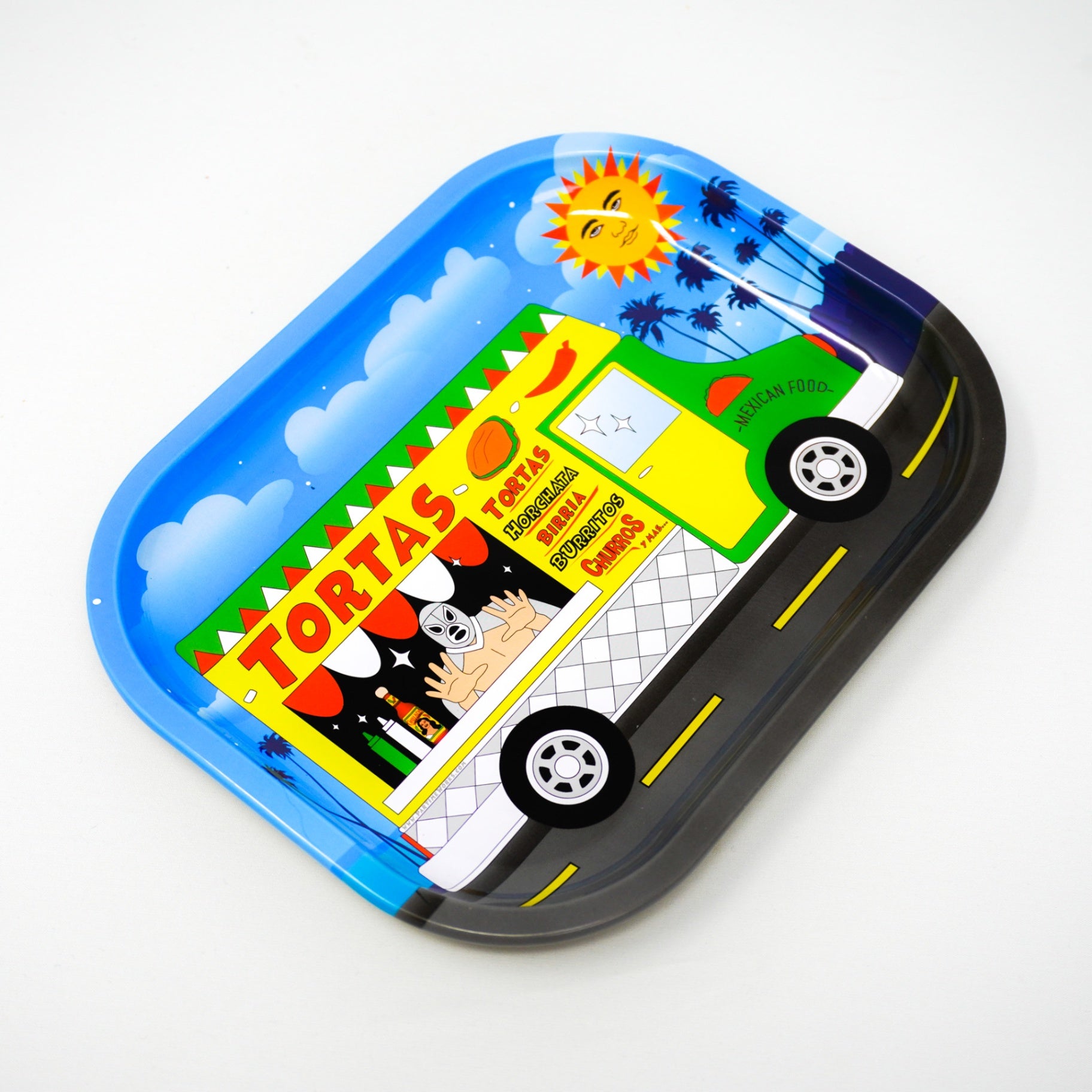 PW- Lonchera de Tortas el Santo Novelty Tray