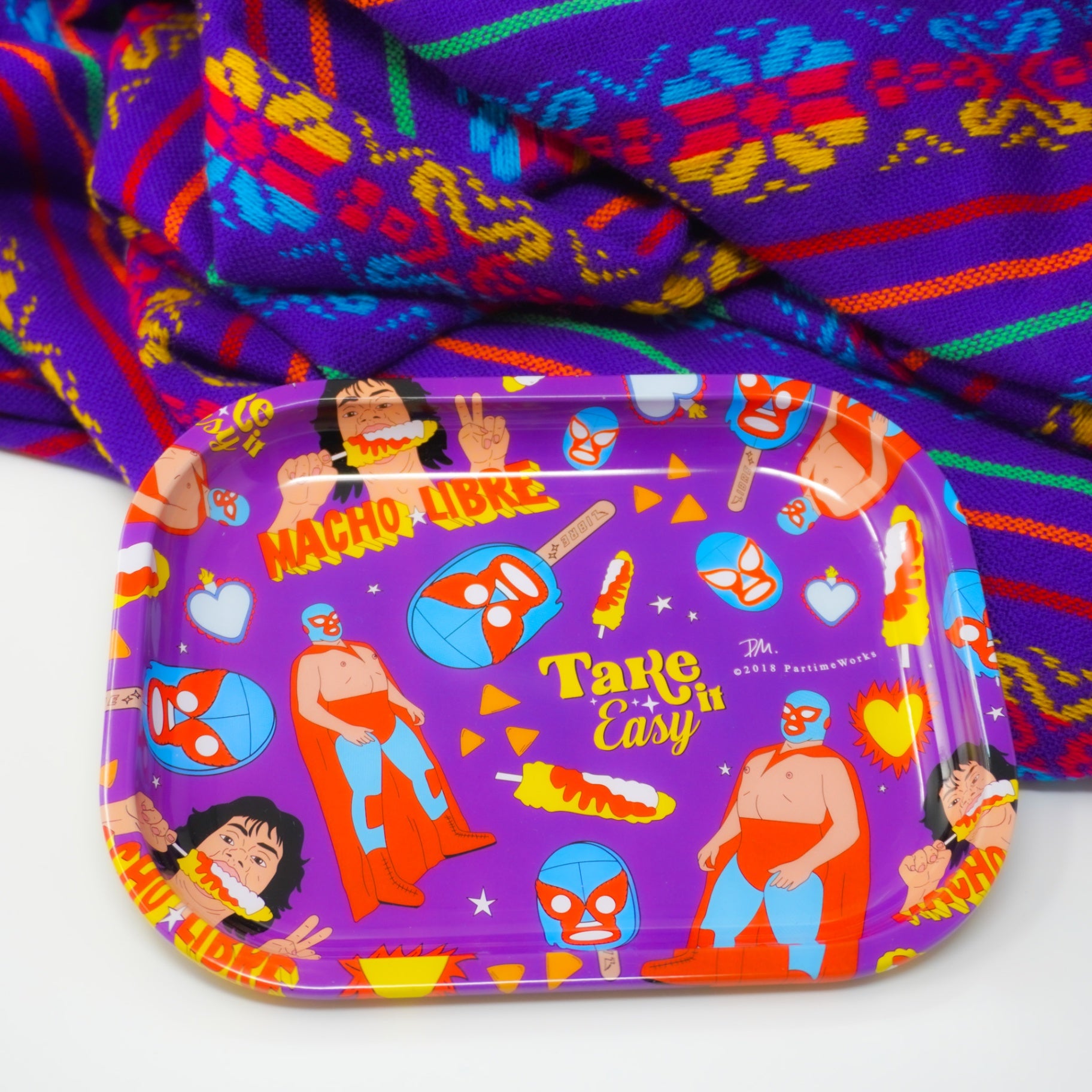 PW- Macho Libre Novelty Tray