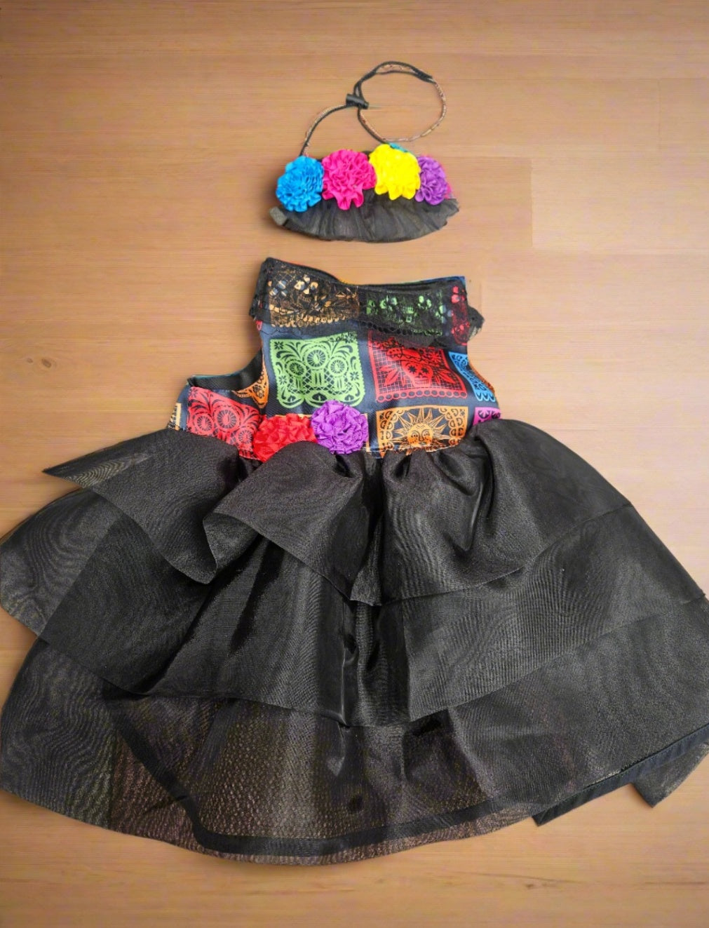 YMPS - S1 Dia de muertos pet dress