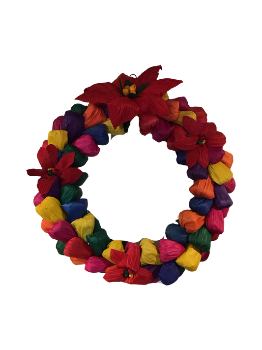 Maiz Christmas Wreath