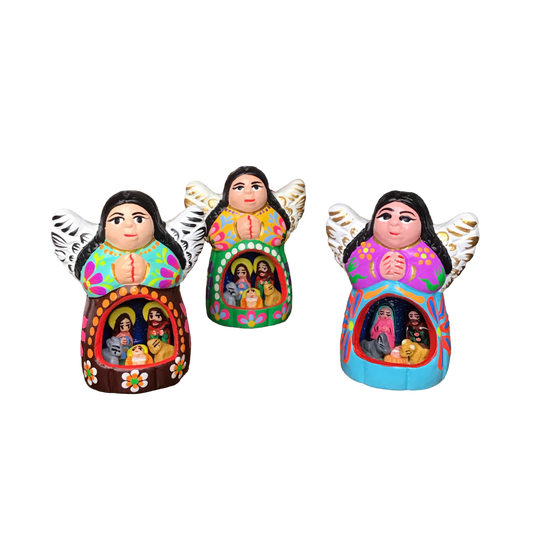 Casa/Angel Nativity Scene