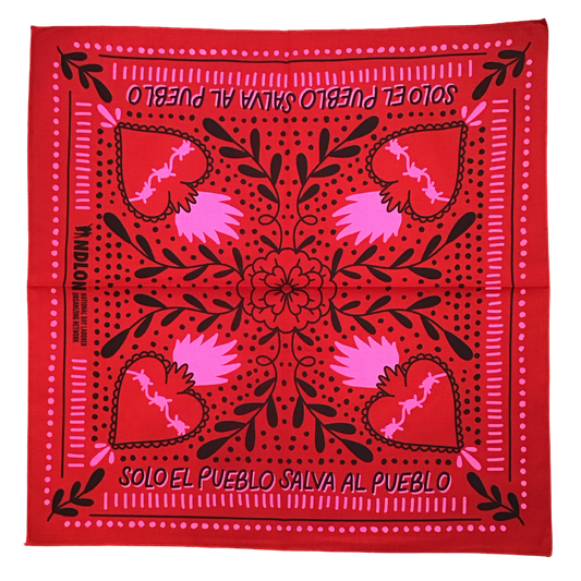 Paulyna Ardilla "Solo el pueblo salva al pueblo" Bandana