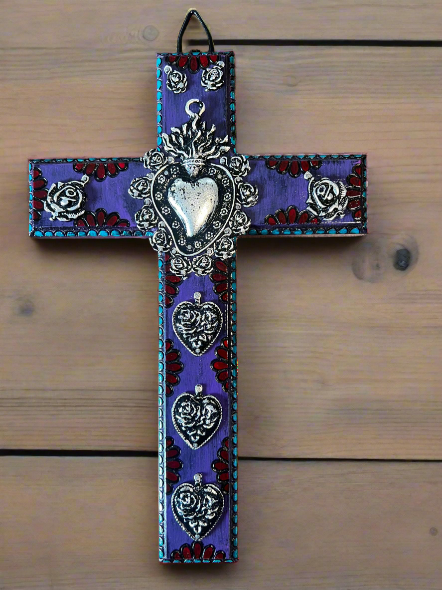 JA Milagro Wood Cross (Fancy)