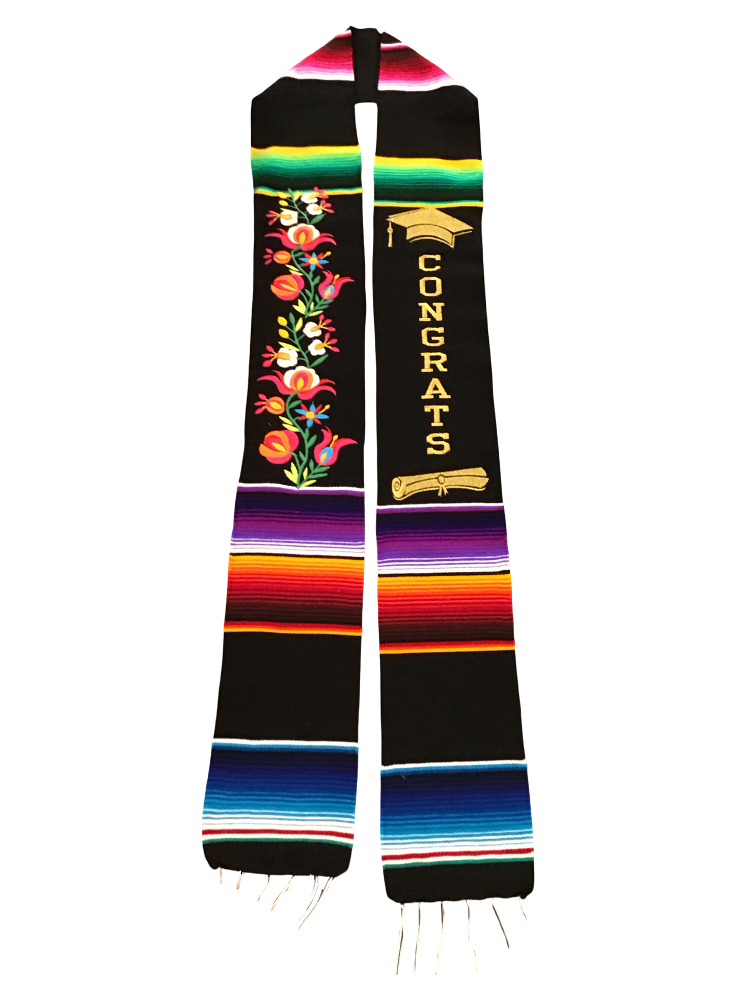 MM Congratulations Flower Graduation Sash