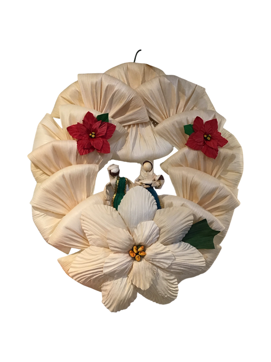 Deluxe Maiz Christmas Wreath