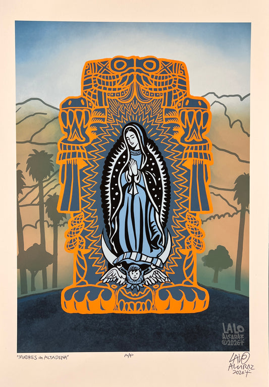 Madres de Altadena Lalo Alcaraz 12 x 18 Print