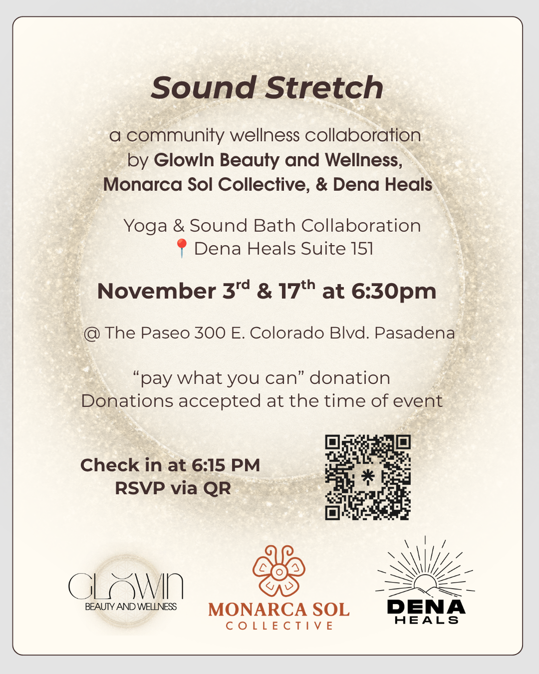 Sound Stretch Nov 3rd