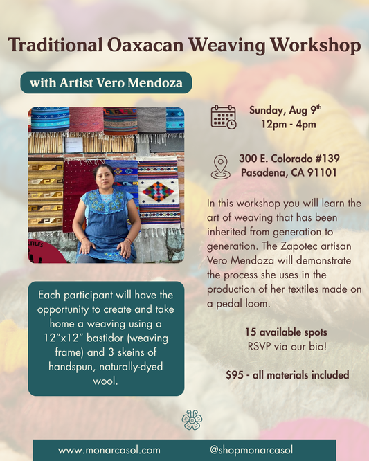 Traditional Oaxacan Wool Weaving Workshop